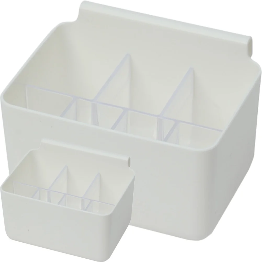 

2Pcs Fridge Side Door Organizing Box Multi-Function Freezer Organizer Food Storage Container Kitchen Pantry Snack Vegetable