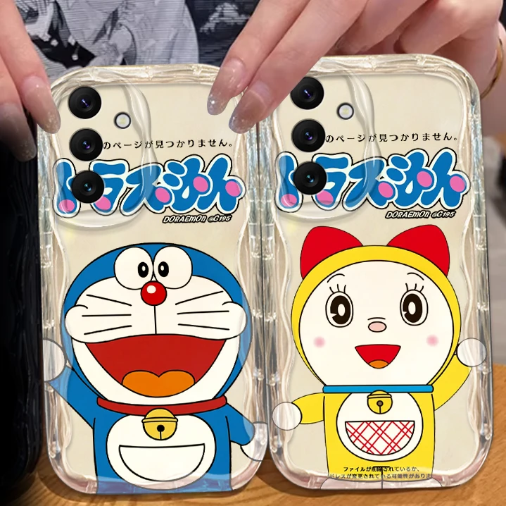 D-Doraemon Animation Hot For Samsung A55 A54 A53 A52 A35 A34 A33 A32 A25 A24 A23 A22 A21S A15 A13 A14 5G Wave Oil TPU