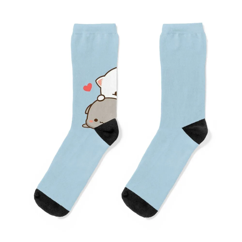 peach goma cute couples Classic T-Shirt Socks man crazy custom christmas stocking Socks For Men Women's