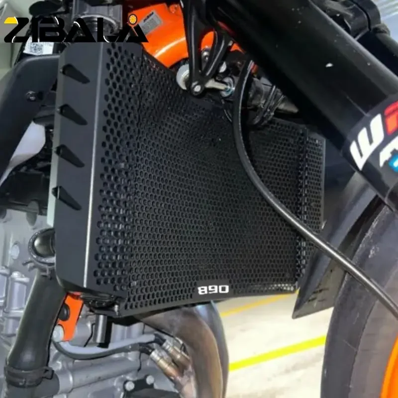 ملحقات الدراجة النارية لـ DUKE 890 R 890R 2019 2020 2021 2022 شبكة المبرد شواء الحرس مبرد زيت الماء حماية 890 DUKE