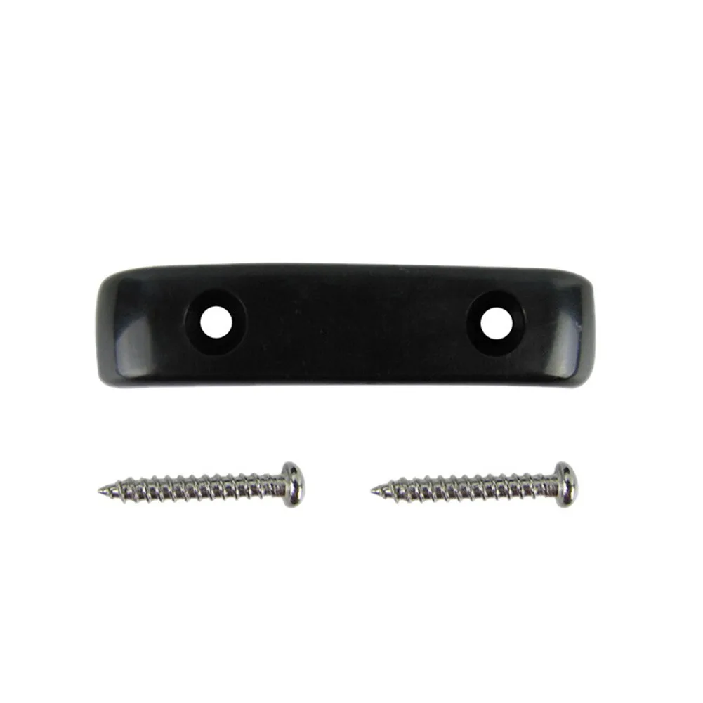 Electric Bass Thumb Rest Tug Bar Finger Pull for Jazz Bass Style Guitars Includes 2 Mounting Screws for Secure Installation