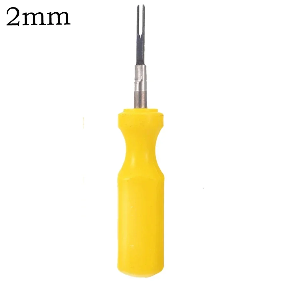 2mm Car Plug Terminal Removal Tool Key Pin Extractor Puller 2mm 2mm Electrical Wire Connector With Handle Automotive Repair