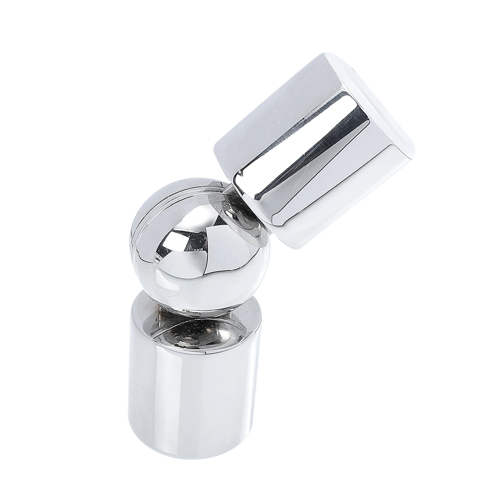 

Stainless Steel Connectors 304 Adjustable Hinged Elbow Corner Curtain Rod Heavy Duty Non Deform Long Life Smooth Surface Office