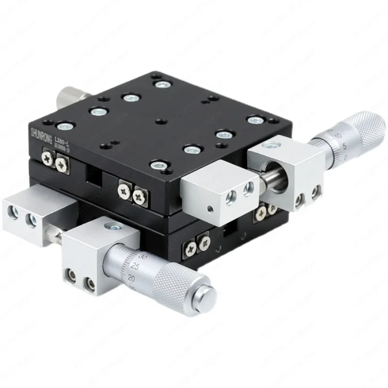 XY axis displacement platform LGY/LY40/60/80/125 -L-R-C manual precision fine-tuning mobile cross slide