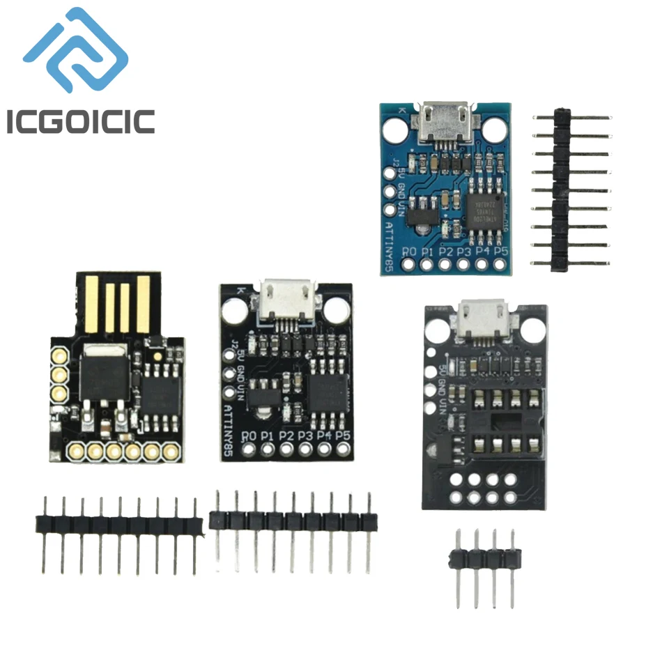 Digispark Kickstarter Micro Development Board ATTINY85 TINY85 Module for Arduino IIC I2C USB