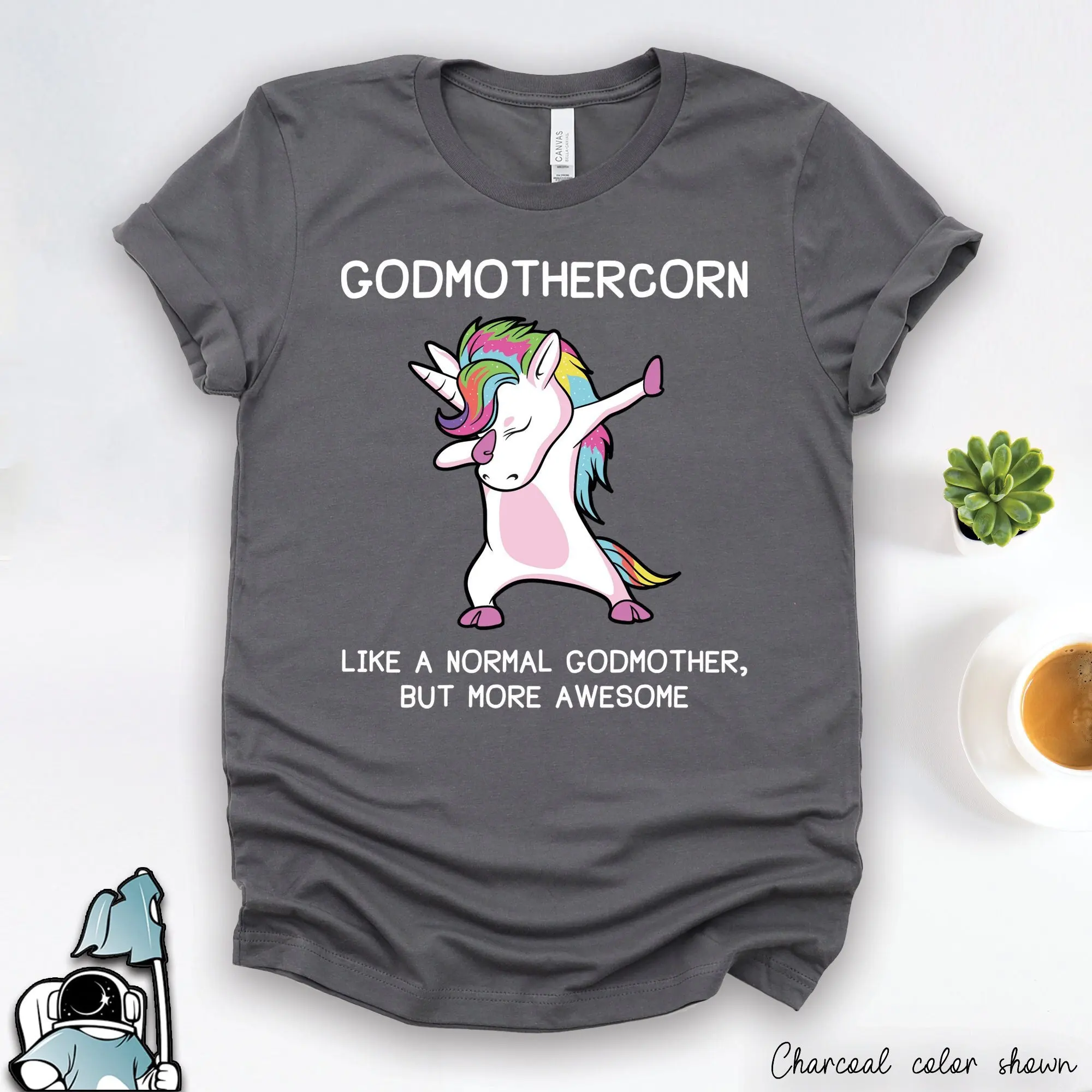 Godmother T Shirt s Unicorn Godmothercorn Mother's Day or Mom