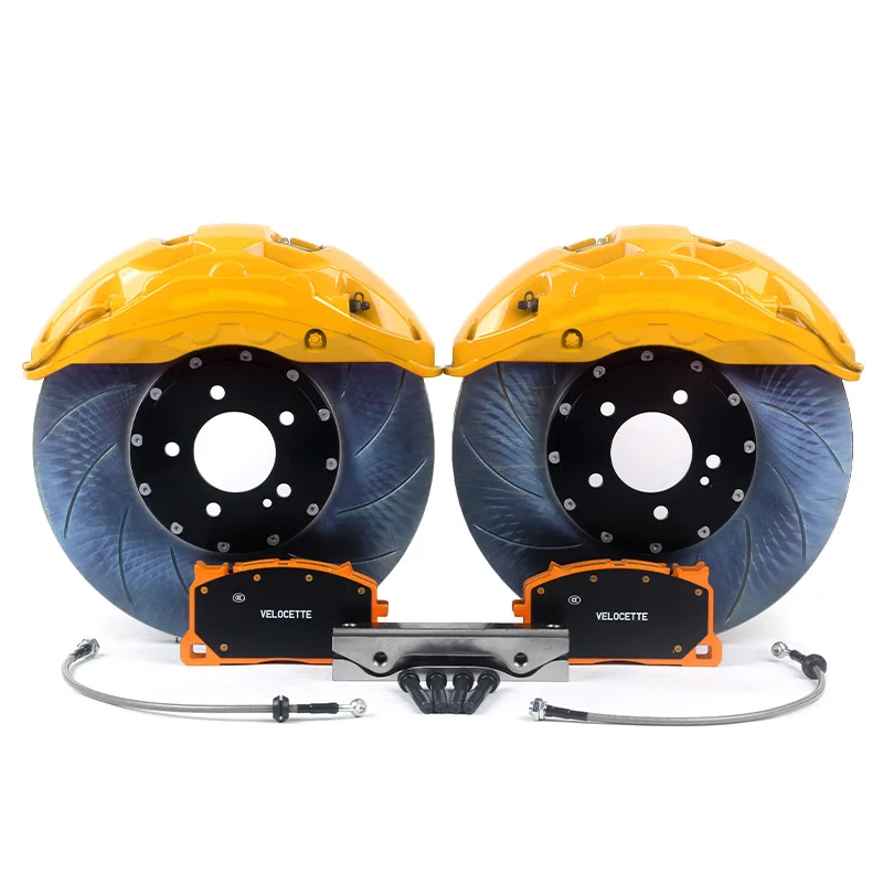 طقم فرامل كبيرة 10N 6 مكبس لعجلات 21 بوصة 410 420 مم طبق مرسيدس بنز فئة C فئة E