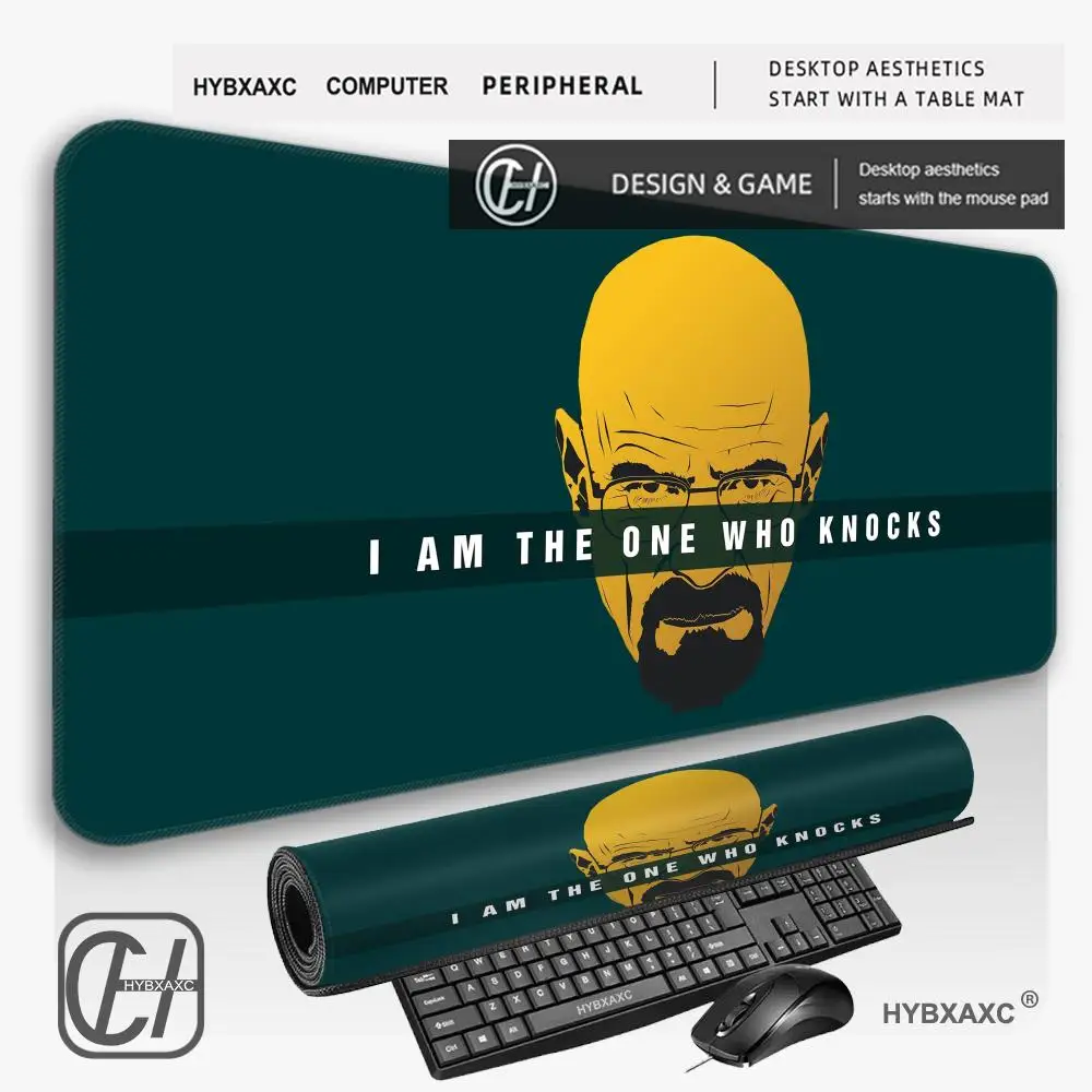 HYBXAXC Table Pads Big Keyboard Gaming Heisenberg Breaking Bad Mouse Pad Gamer Office Pc Xxs Desk Mat Cheap Deskmat Mousepad view 6