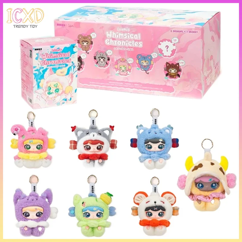 

Подлинная слепая коробка Lulumi, игрушки, серия Cloud Roaming Record, виниловый плюшевый дизайн, куклы, брелки, рюкзаки, подвески, подарки на Хэллоуин