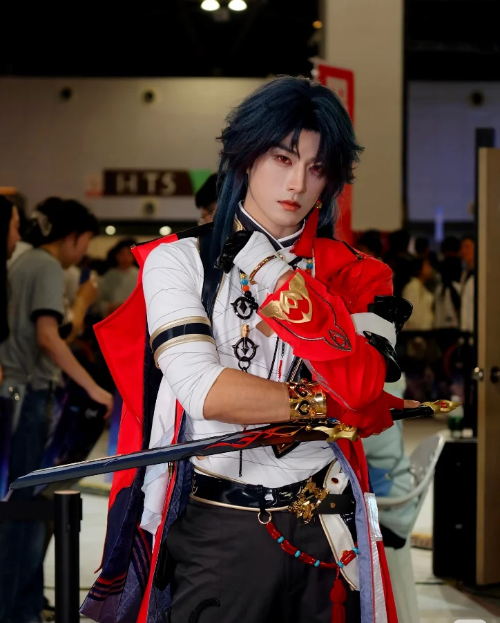

Game Honkai Star Rail Blade Cosplay Costume Halloween Christmas Role Playing Party Men high-quality handsome uniform 2026 New