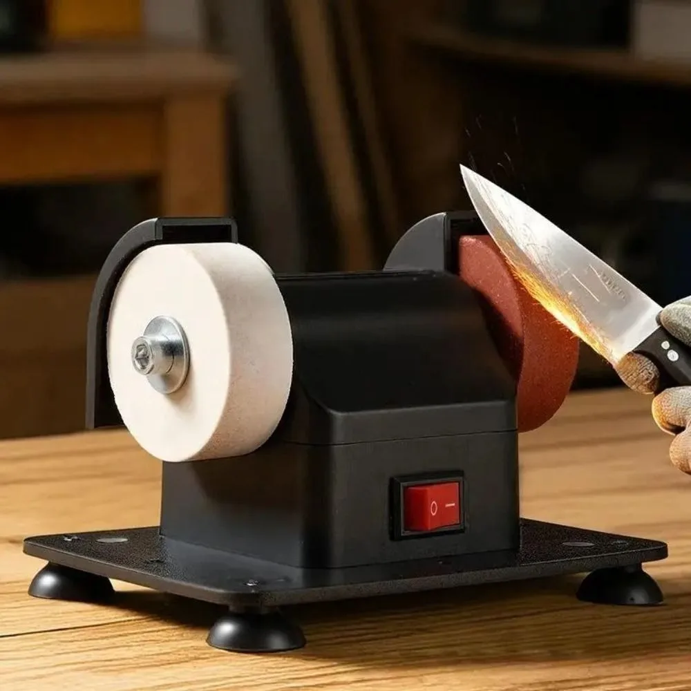 Suction Cup Household Small Grinding Wheel Machine Anti-vibration Rubber Feet Tabletop Grinding Polishing Machine