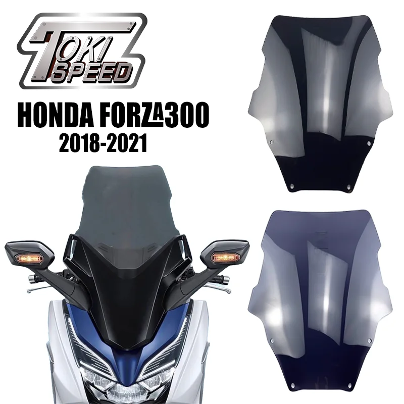 

For HONDA FORZA300 18-21 FORZA125 2018-2020 Forza 125 300 Motorcycle Accessories WindScreen Deflector Viser VIsor Windshield