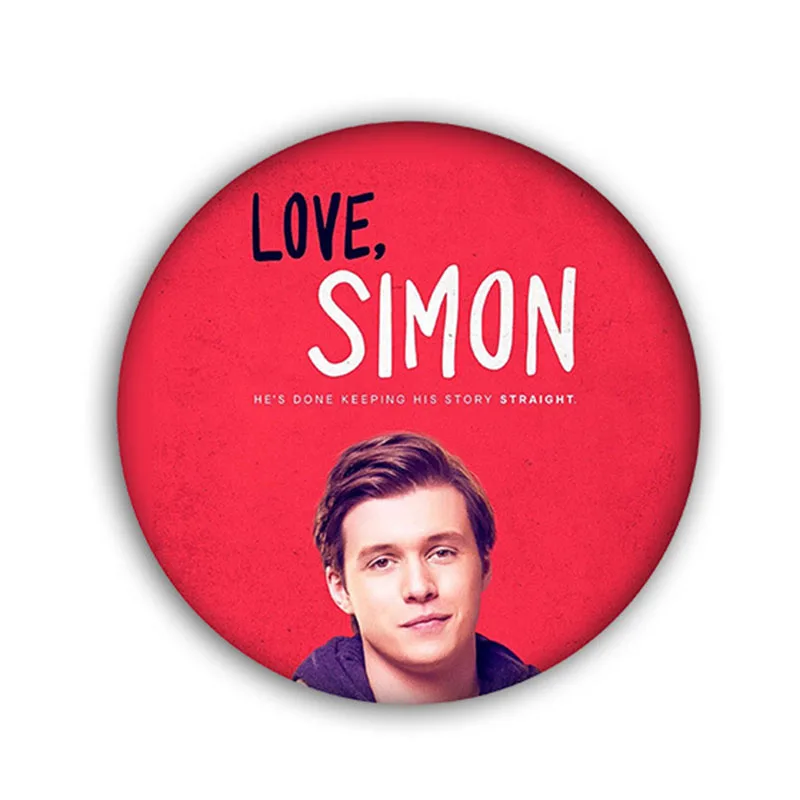 اتصل بي باسمك صفيح بروش شارة الفيلم المثليين مثليه مثليه الجنس على ظهره الملابس ديكور دبابيس مستديرة موضة مجوهرات الإكسسوارات #4