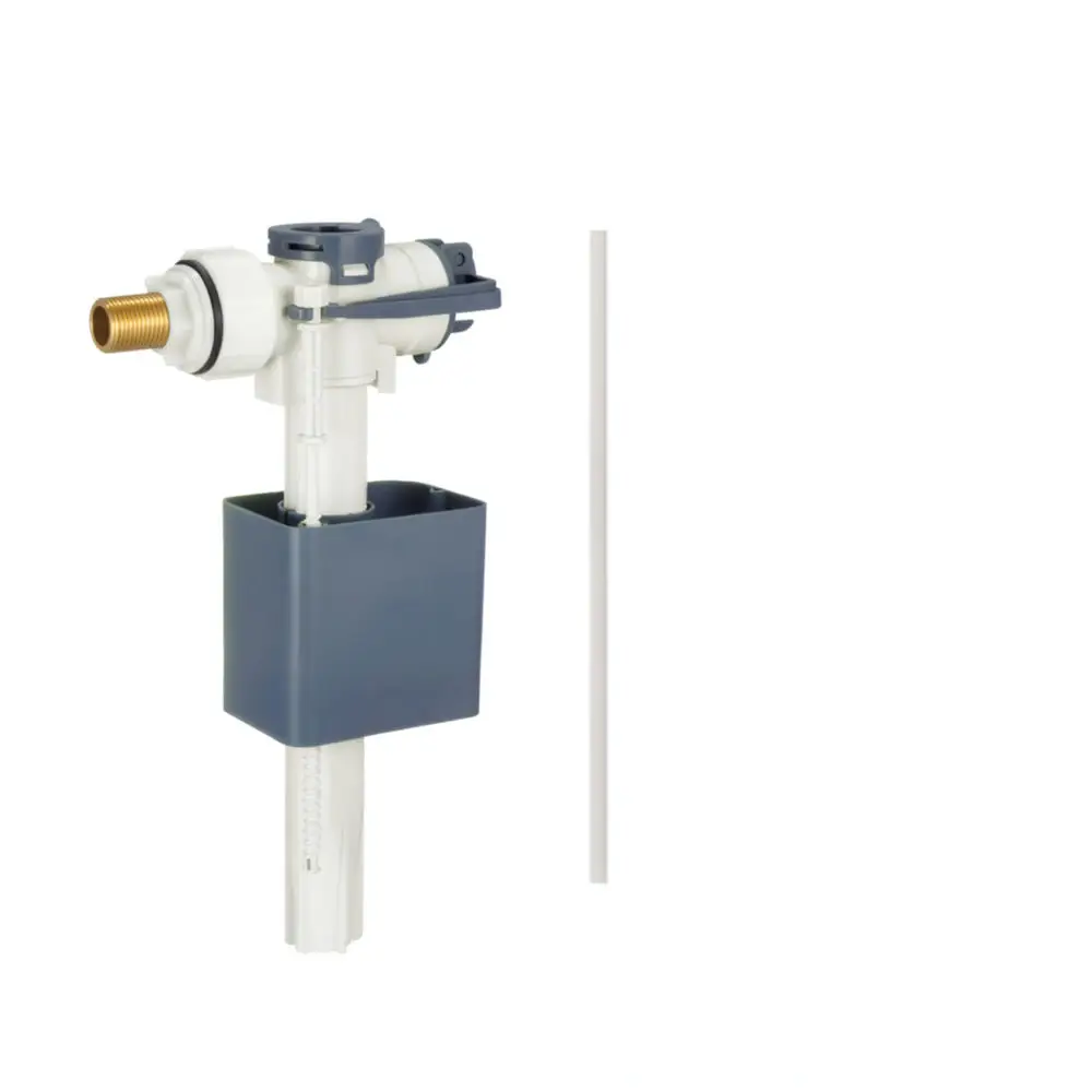 Adjustable Toilet Fill Valve Side Entry Water Inlet Tank Repair Parts Universal Cistern Flush Mechanism Brass Threaded Fitting