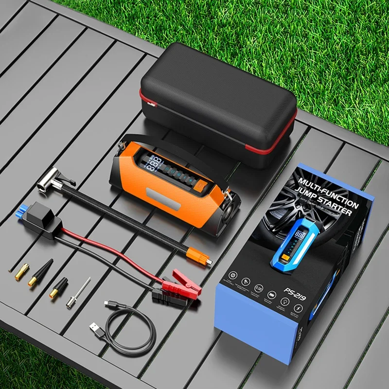 Car Jump Starter Battery Power Bank 600A Portable Emergency Booster 12V Starting Device for Car Starter Air Pump Car Battery New