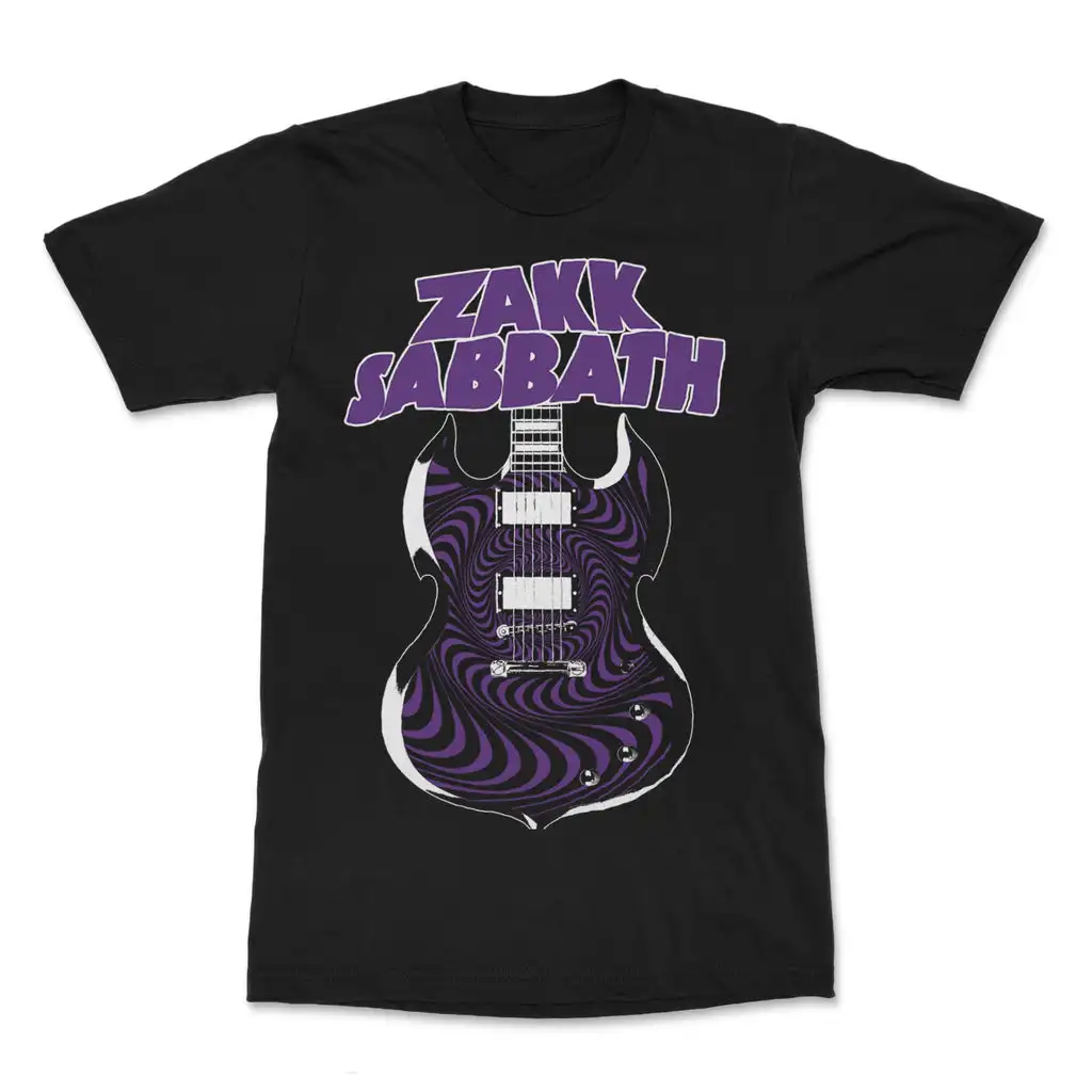 Retro Zakk Sabbath Band Graphic Cotton T-shirt Unisex Summer Short Sleeve Fashion Brand Tee Luxury Casual Vintage Tees