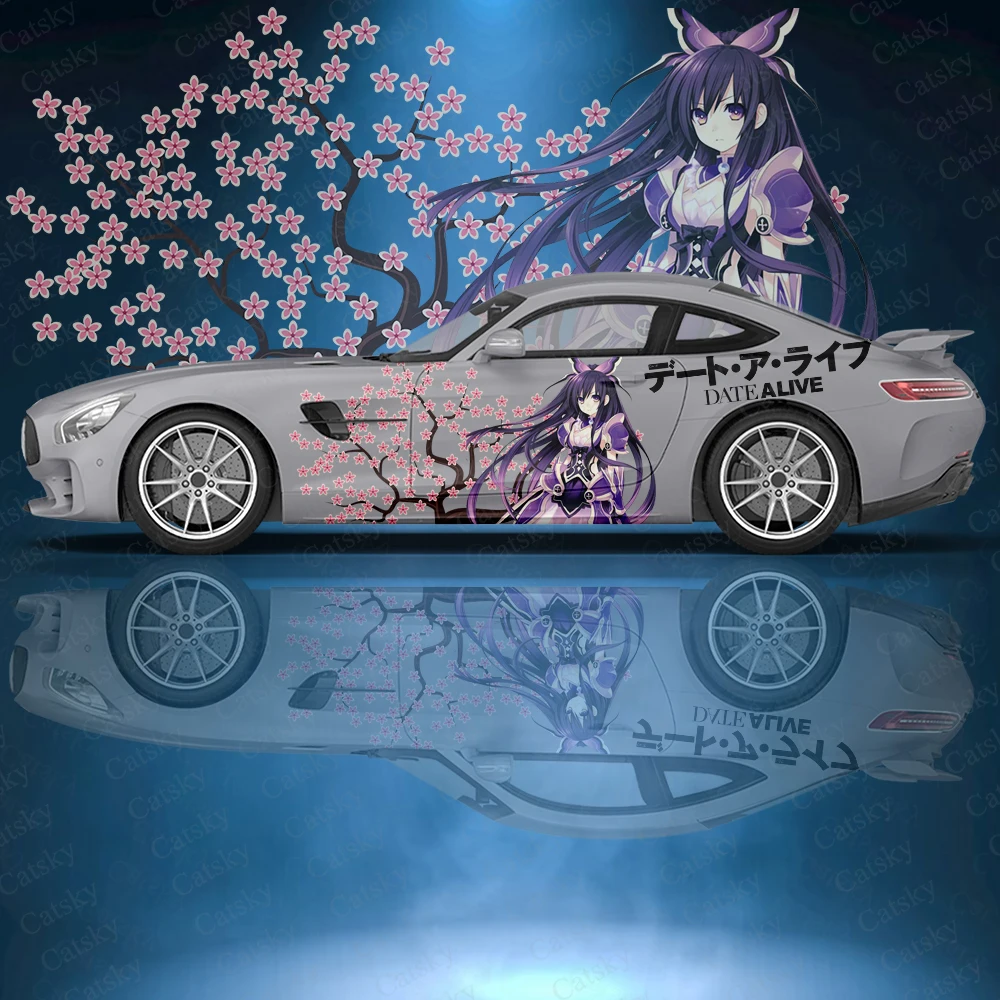 Date A Live anime car decals Auto paint Packaging decals GM decals fit most auto decals auto custom anime decals