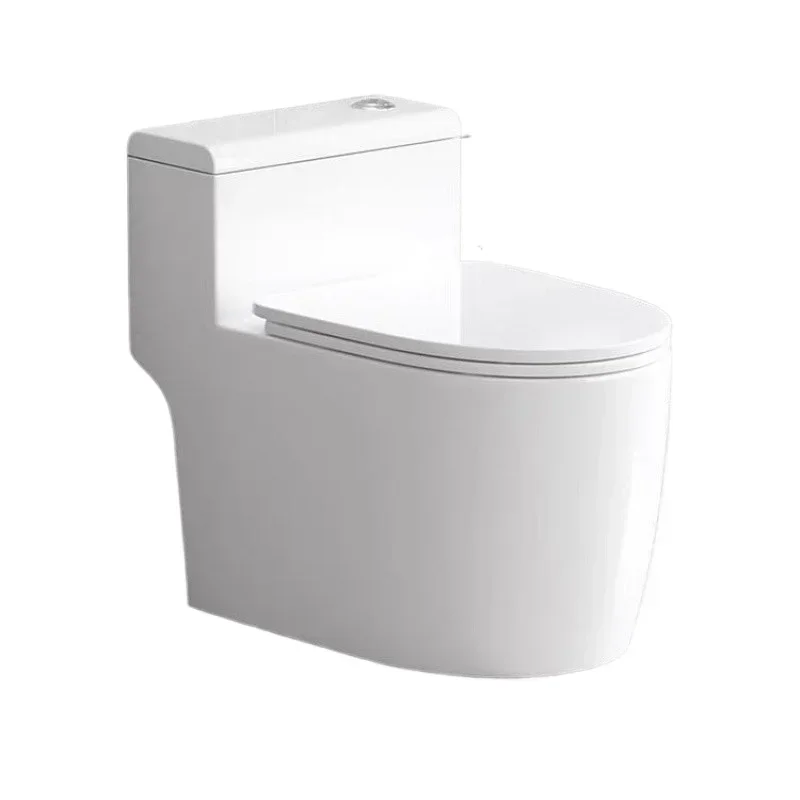 Luxury toilet household t urinal large pipe glazing water tank white glaze super vortex