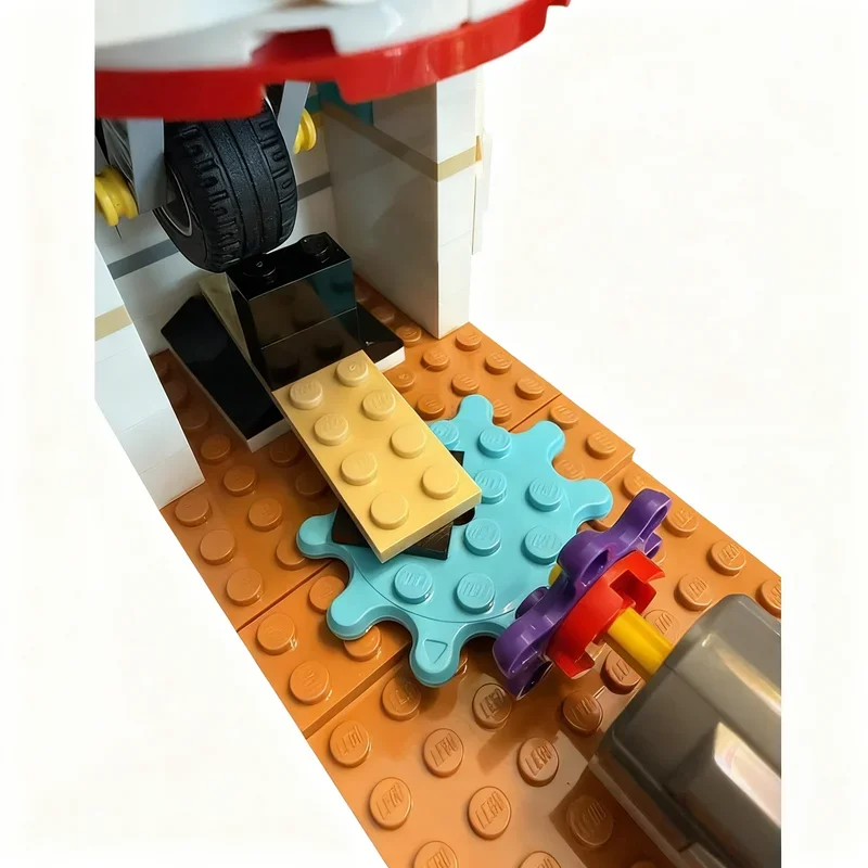311pcs MOC Motorize The Lucky Cat S Waving Hand Model Toys Building Blocks Architecture Christmas Gifts DIY Creative Idea