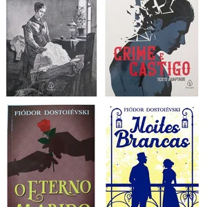 4 Kitaptan Oluşan bir Kombinasyon, Fiziksel Fiodor Dostoiéviski Suç ve Ceza Testere kitabındaki 6 büyük satış-no. 6