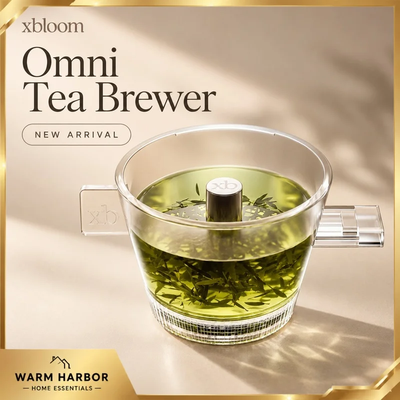 Xbloom Studio Automatic Tea Filter Cup Transparent Reusable All-Purpose Infuser Dripper Tea Brewer Coffee Machine Accessory Set