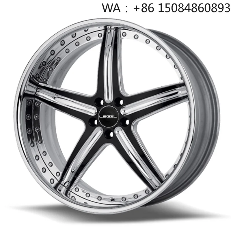 19 Inch Polished Multi Spoke Forged Wheels High End Custom Auto Forged Wheel Rims Multi PCD Rims Fit   Li Xiang