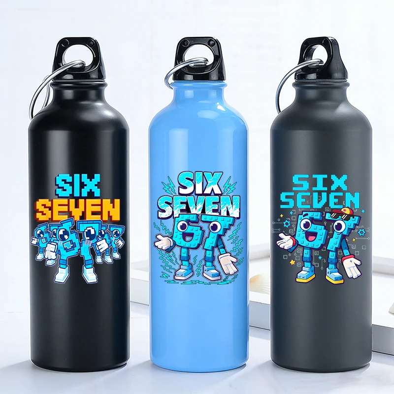 

500ml Kettle Steal A Brainrot Kids Sports Aluminum Mountaineering Cup Water Bottle Boy Cute Anime Humorou Game Role Flask Kettle