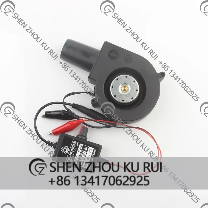Cooling Fan Wholesale Factory Supply Outdoor Barbecue Blower 9733 PWM Governor High-speed Portable Blower BFB1012UH DC12V 6.00A