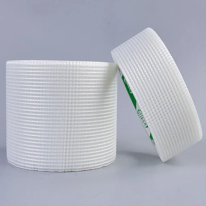 Self-Adhesive Wall Repair Reinforcement Fiber Tape Wall Cracks Decorative Mesh Seam Tape Wall Sticker Size 45mm/90mm/200mmx25m