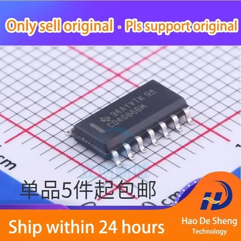 10PCS/LOT CD4066 CD4066BM  SOP-14 CD4066BM96 New Original In Stock
