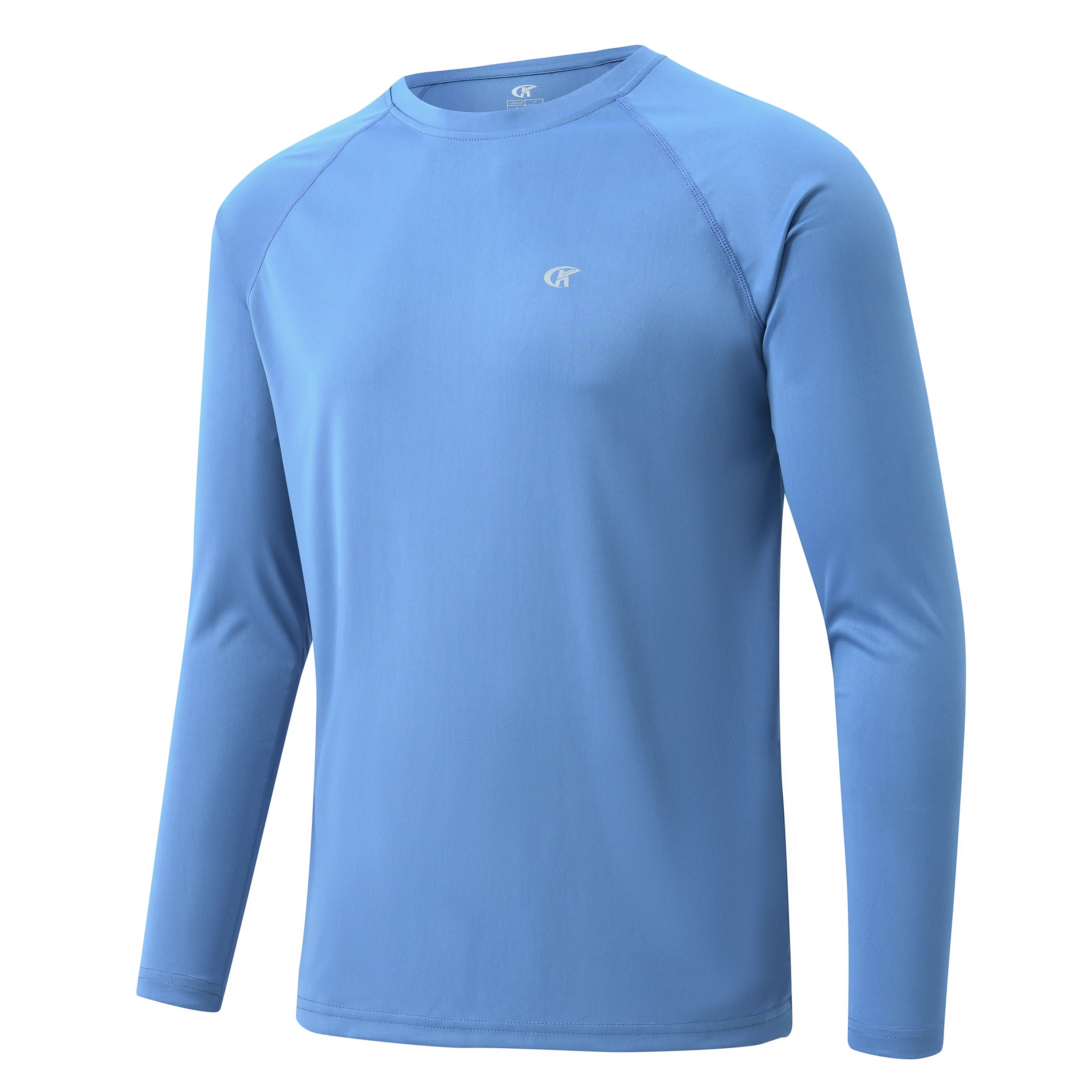 Men\'s Long Sleeve T-Shirt UPF 50+ Rash Guard Tee UV Sun Protection Shirt for Sport Fishing Hiking Workout Outdoor Pullover Shirt