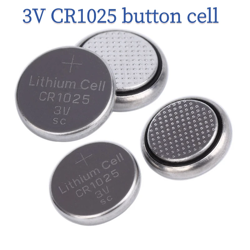 

200/500pc 3V CR 1025 CR1025 Button Batteries DL1025 BR1025 KL1025 Cell Coin Lithium Battery For Watch Electronic Toy Calculators