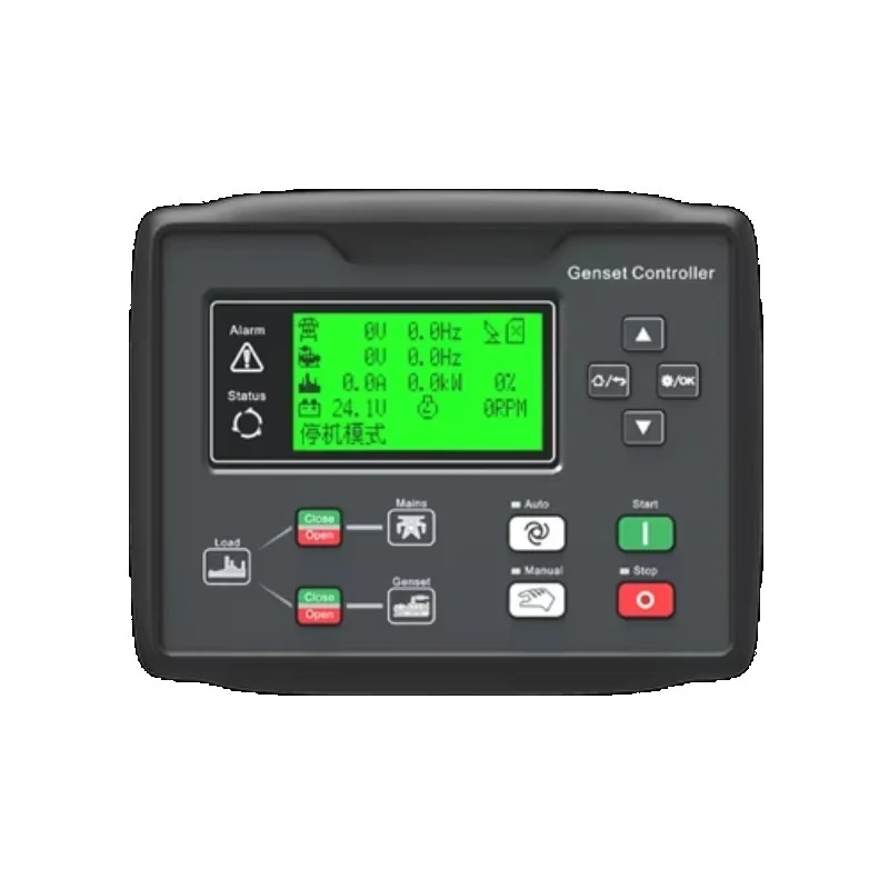 

Generator Set Controller Automatic Start Automatic Generator Control Panel Board HGM 6120 HGM6120N Made of Durable Plastic
