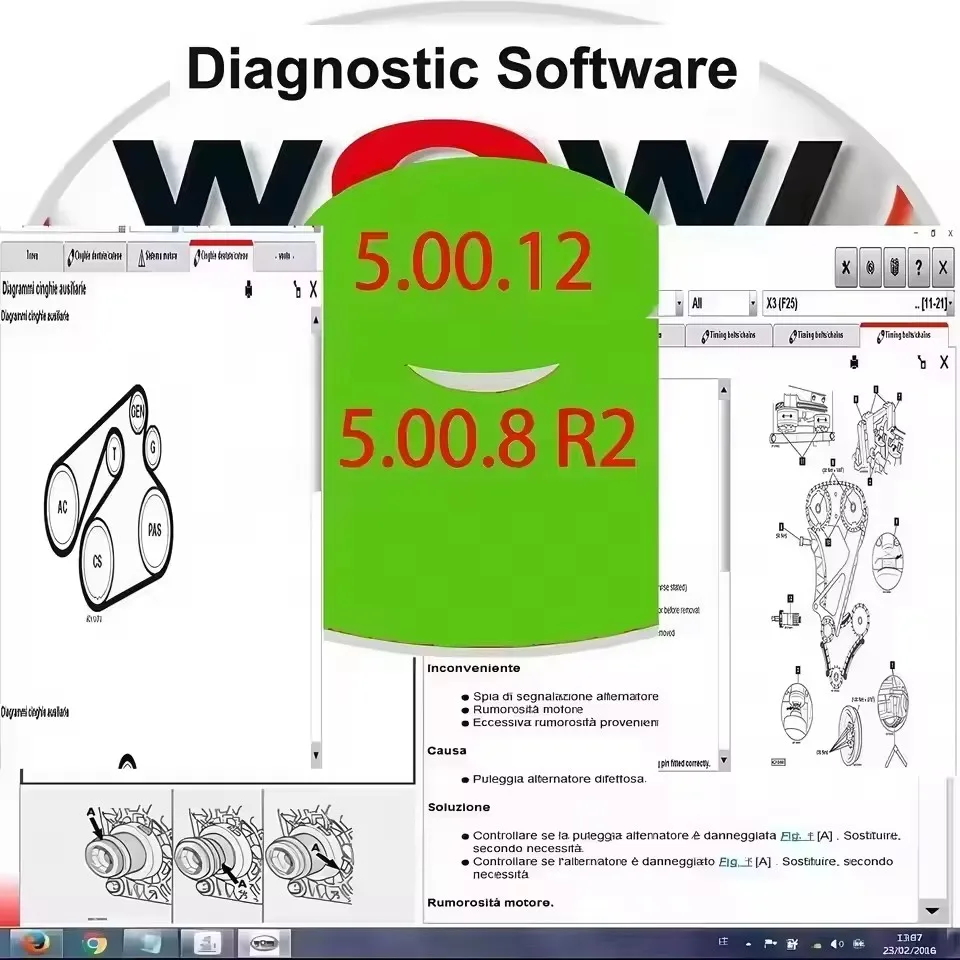 

Wurth Wow 5.00.12 Diagnostic Magic 5.00.8 R2, con herramienta Kengen, 9 idiomas en la yema de los dedos, diagnóstico sin fass