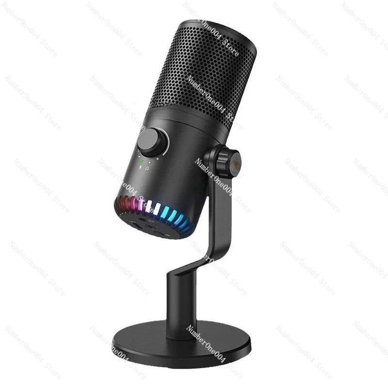 

DM30 Computer Gaming Microphone E-Sports Live Streaming Host Broadcast Voice Noise Reduction Flash Mic