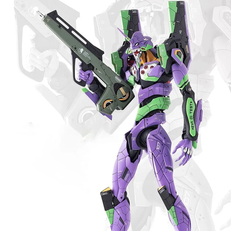 【재고 있음】MAIGAO MODEL EVA UNIT-01 RG 1/144 개정판 R001 생산 조립 모델 컬렉션 액션 피규어 장난감 선물
