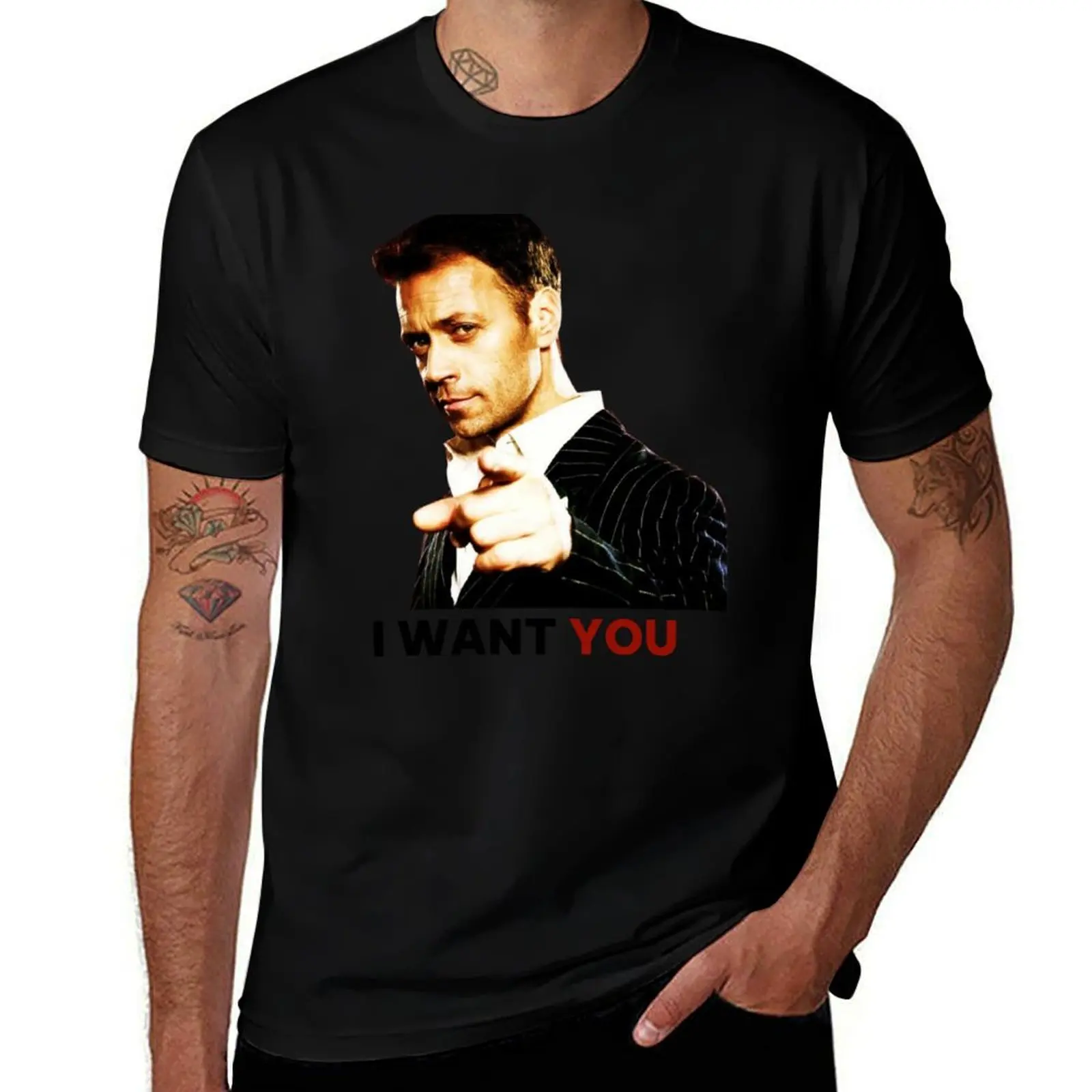 Rocco Siffredi I Want You T-Shirt anime t shirts oversize T-Shirt