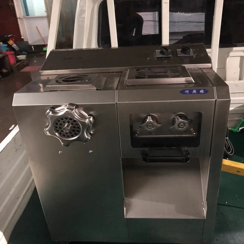 

Промышленная машина для нарезки мяса / Измельчитель мяса / Машина для нарезки мяса кубиками