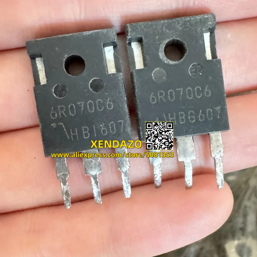 10pcs/lot IPW60R070C6 6R070C6 MOSFET 53A 600V TO-247