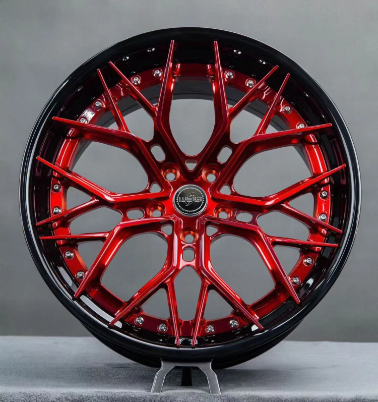 

20, 21, 22-дюймовые кованые диски для Bentley, Benz, BMW, Mustang, Lamborghini URUS, Ferrari 458, 358, 488, кастомные двухсоставные красные кованые колеса