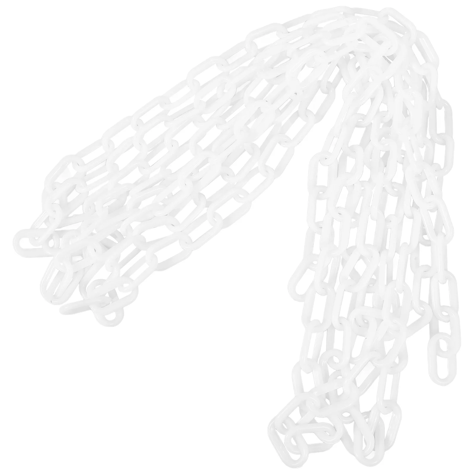 5 Meter Protective Chain For Traffic Equipment Adjustable Plastic Safety Barrier Driveway Parking Lot Crowd Control Chain Links