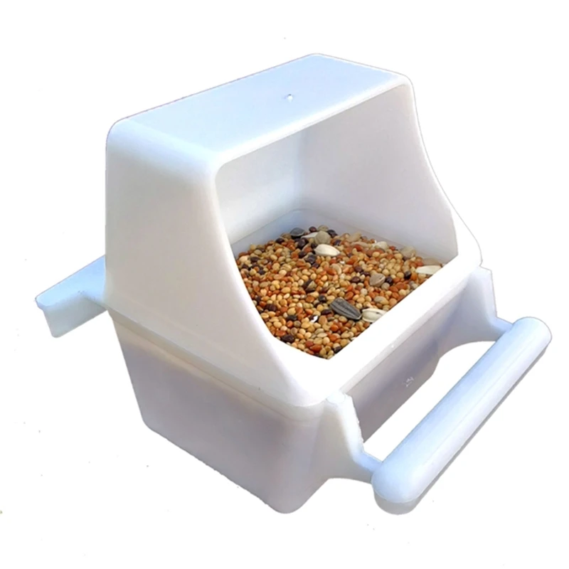 F92B DISPENSOR ALIMENTOS PERACETO NO MELHOR PAV PLÁSTICO COM POLHO PARA CONURE Finch