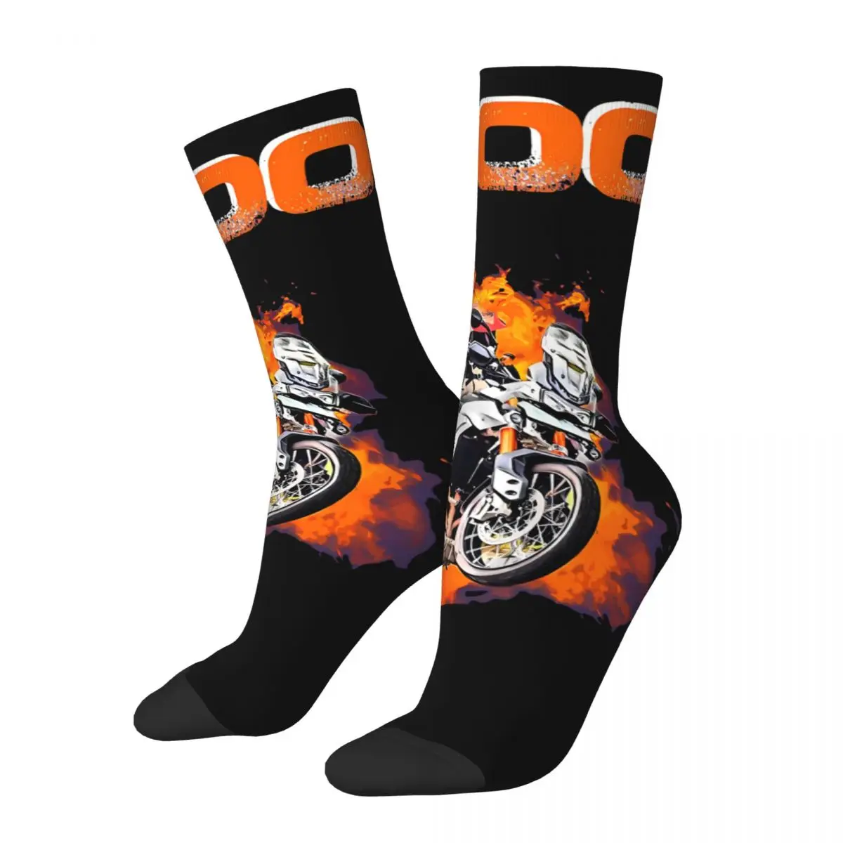 Hip Hop Vintage Neat Crazy Men's compression Socks Unisex Tiger 900 Harajuku Pattern Printed Funny Novelty Happy Crew Sock Boys