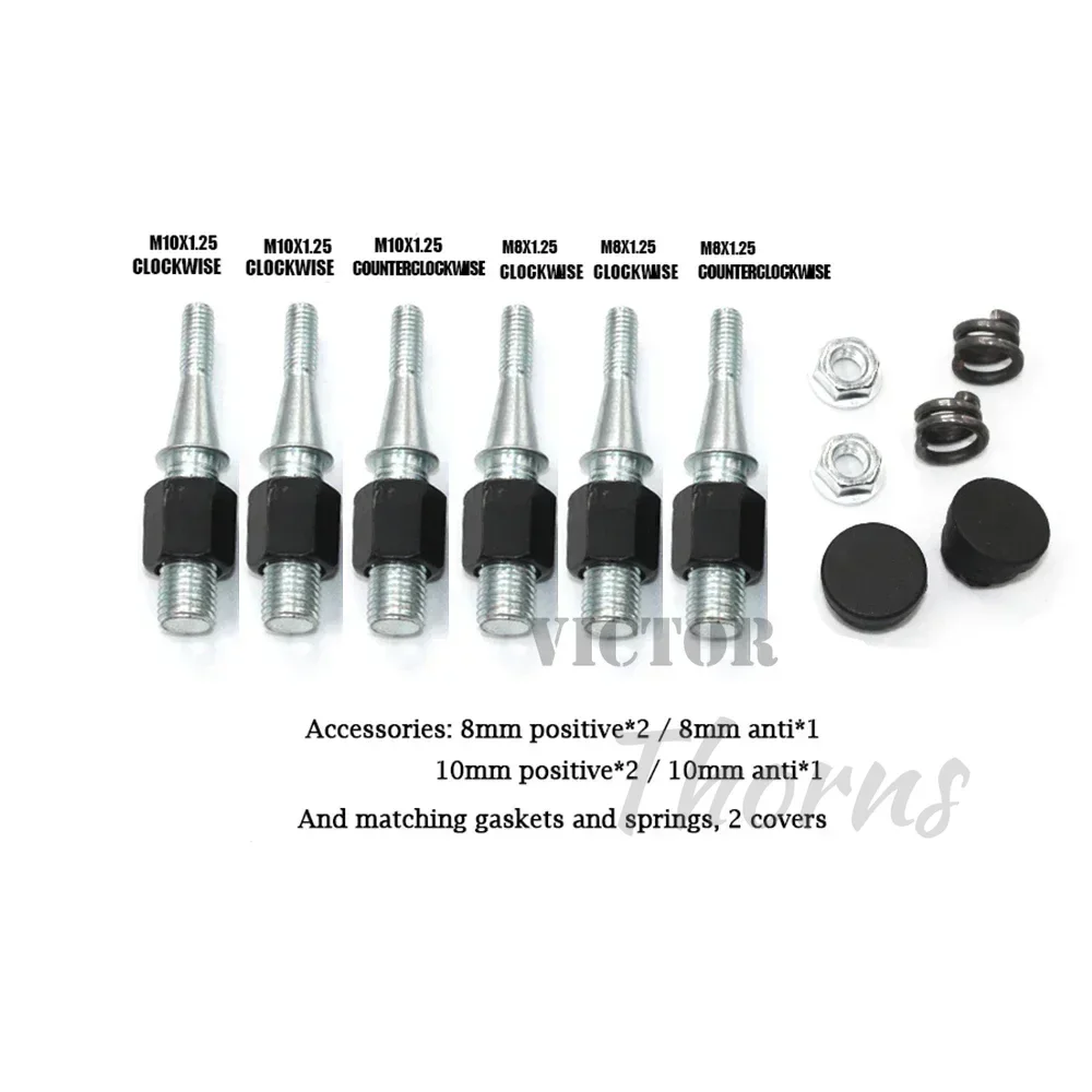 لياماها FAZER FZ8 N/S FZ8N FZ8S S2 2010-2023 دراجة نارية قابل للتعديل الجانب مرايا الرؤية الخلفية العالمي الرؤية الخلفية 2021 2020 2022