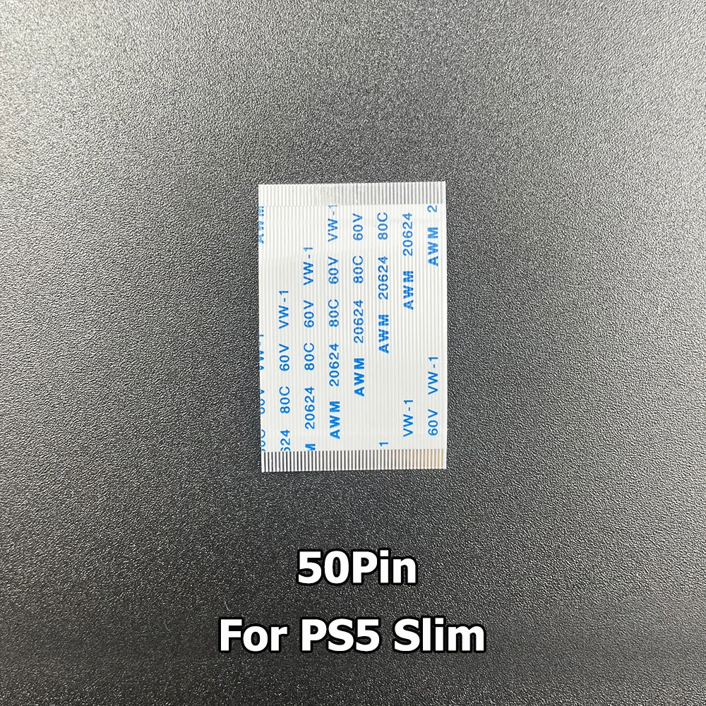 1-5 個 PS5 スリムマザーボードソケットボード接続ケーブル交換サイドボードフレックスケーブル 40/50PIN 1000 1100 1200 コンソール