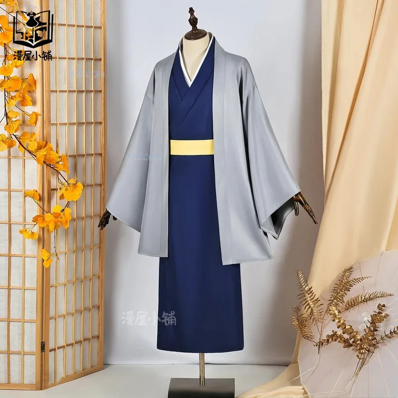 

asdh8@Anime Gintama Kotarou Katsura Cosplay Costume Wig Zura KIMONO Uniforms Katsura Kotarō Roleplay Halloween Clothes Jouishish