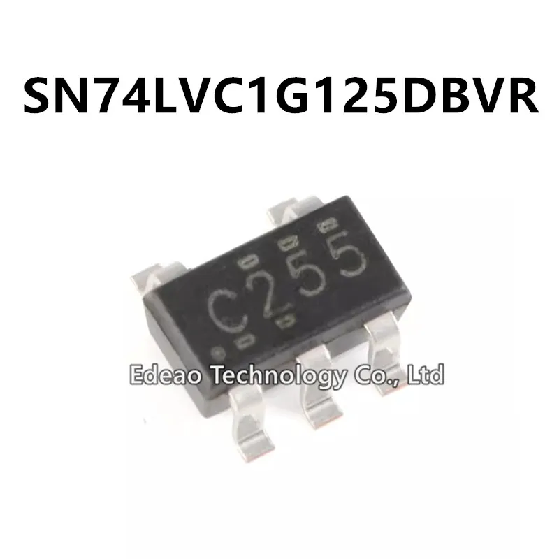 20 ~ 100 unids/lote nuevo SN74LVC1G125DBVR SOT23-5 SN74LVC1G125DBVT SN74LVC1G125 74LVC1G125 SMD marcado: C25 * C255 C25F C25J C25R