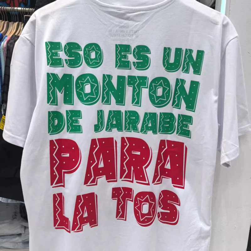 That's A Awful Lot of Cough Syrup Skeleton Knight Print T Shirt Men Women High Quality Loose Streetwear T-shirt QR Code Tag view 6