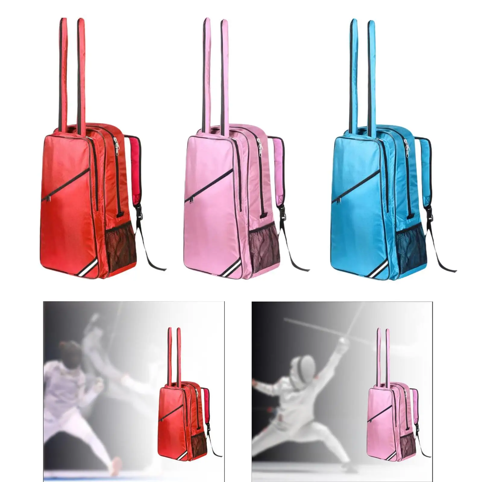 

Fencing Gear Storage Bag Backpack for Sports with Waterproof Feature
