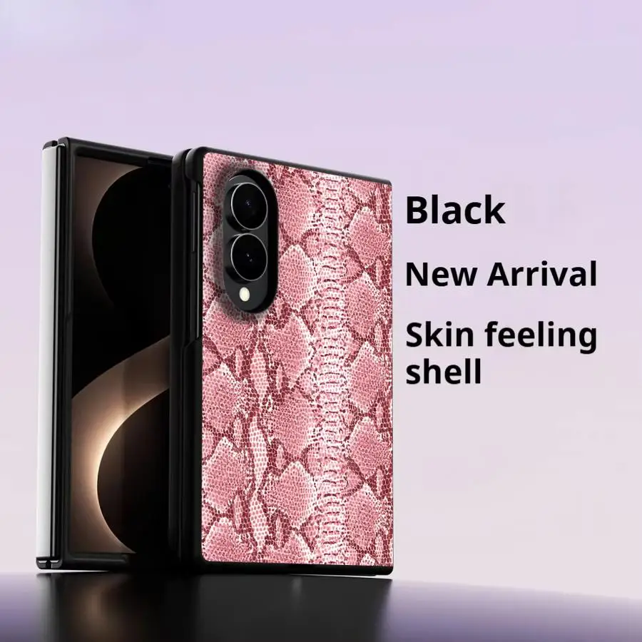 Case for Samsung Galaxy Z Fold8 Wide ZFold8 ZFold Wide Z Fold 8 Luxury Phone Cover Snakeskin Pattern